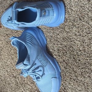 Baby blue Steve Madden sneakers